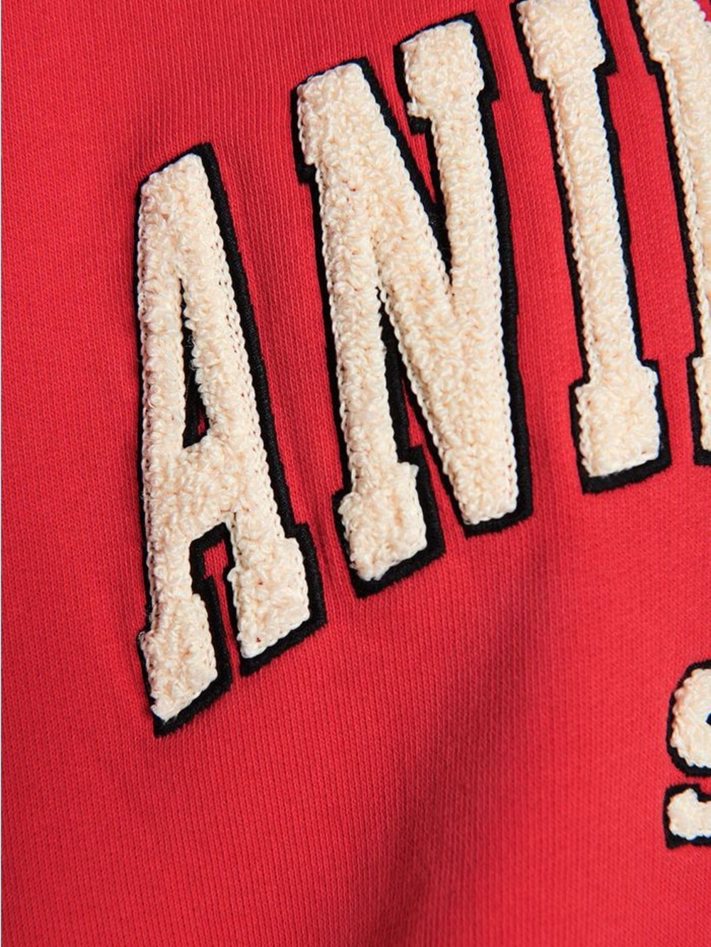 Anine Bing Red Logo Pullover Sweatshirt - Picture 2 of 14